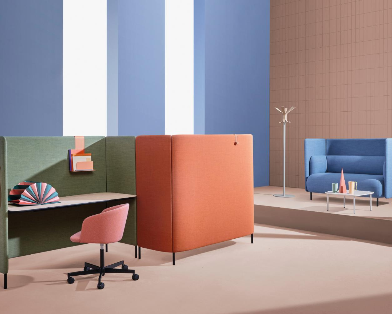 Buddyhub Desk, By Pedrali