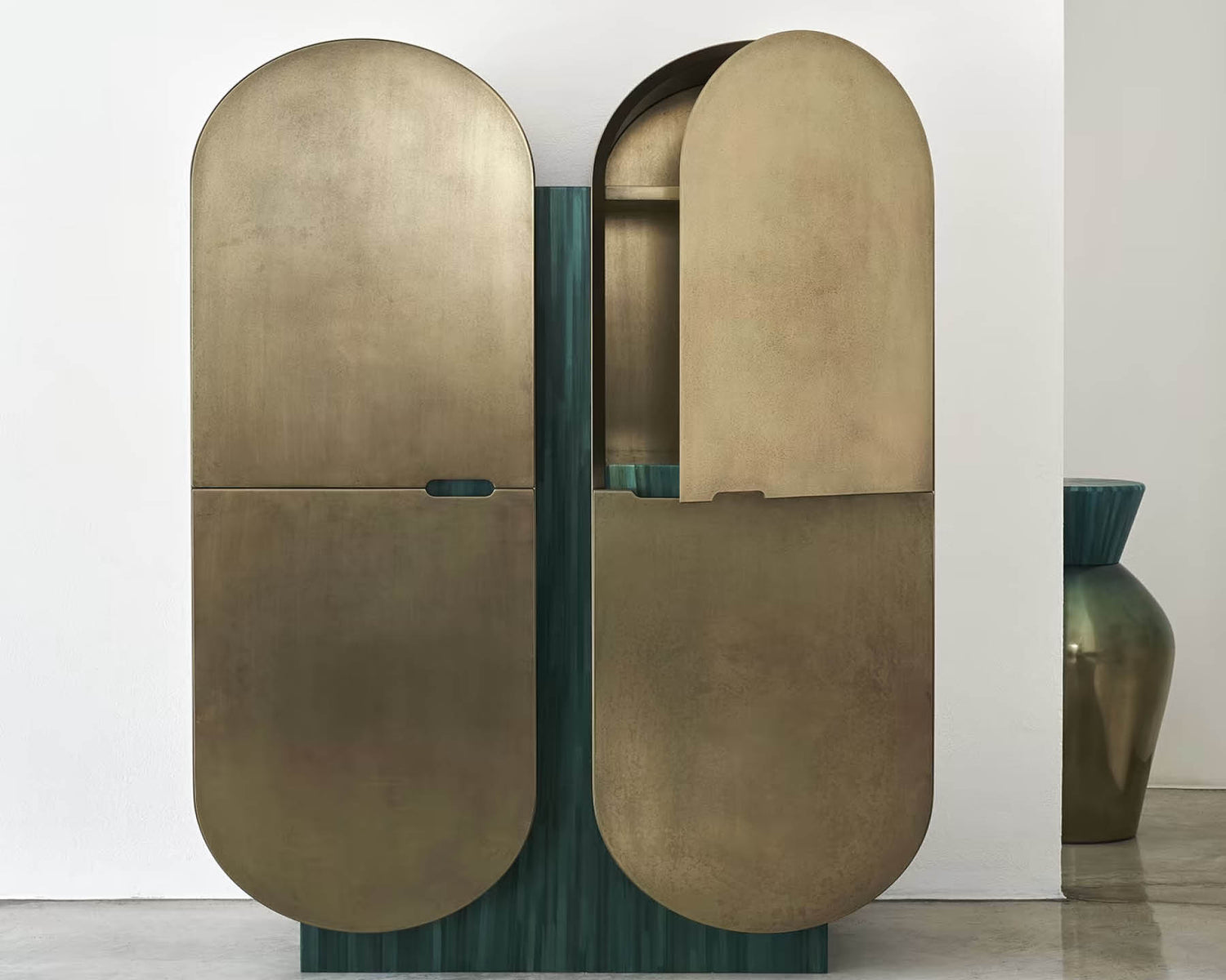 Capsule Cabinet, By Luca Barengo